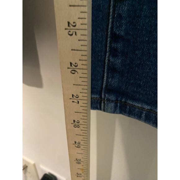 Judy Blue High Rise Straight Leg Dark Blue Jeans Classic Size 14W Plus Size - Picture 15 of 16